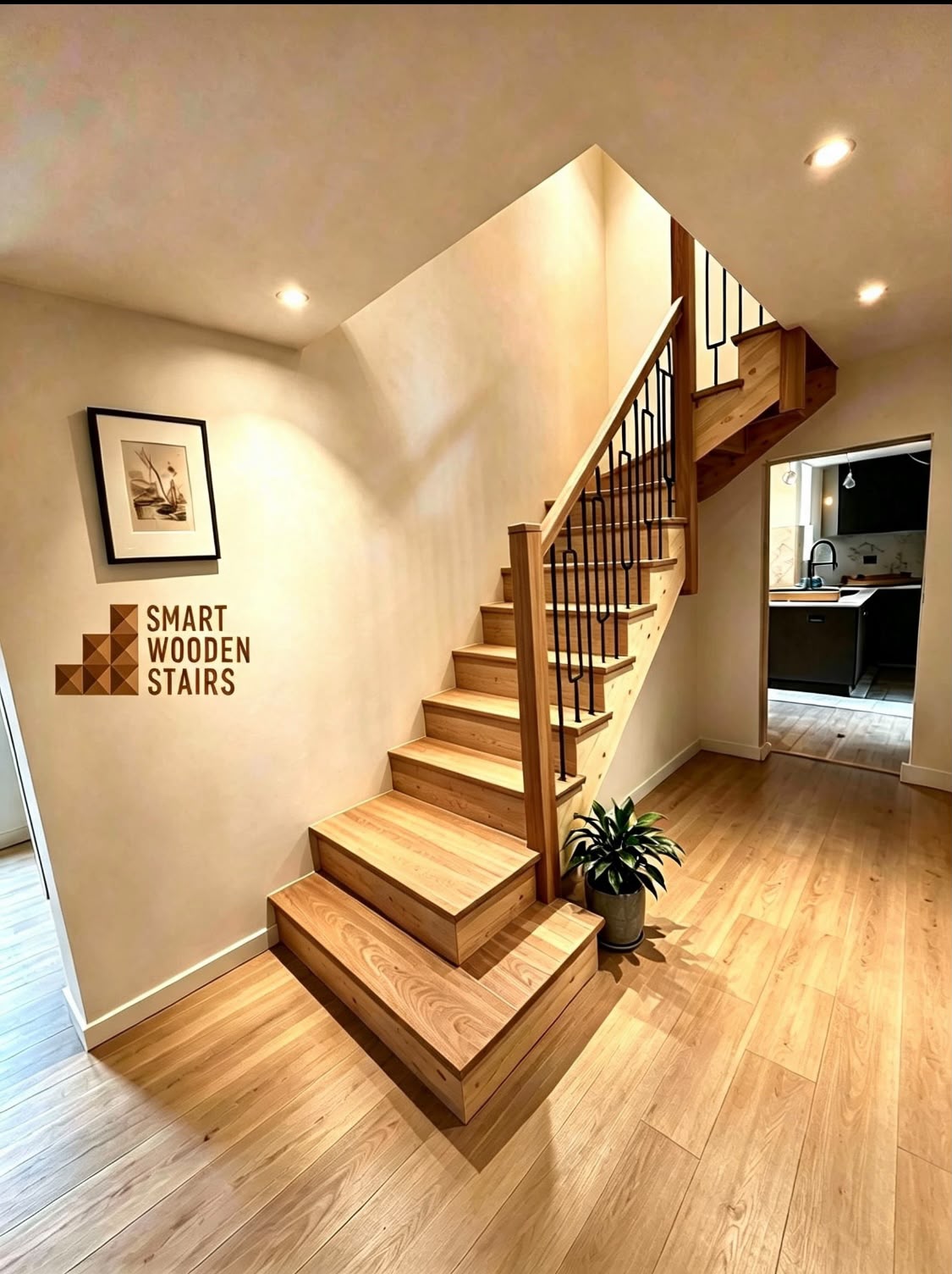 HARDWOOD STAIRCASE